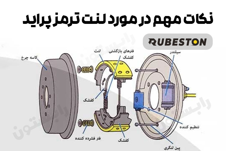 نکات مهم در مورد لنت ترمز پراید